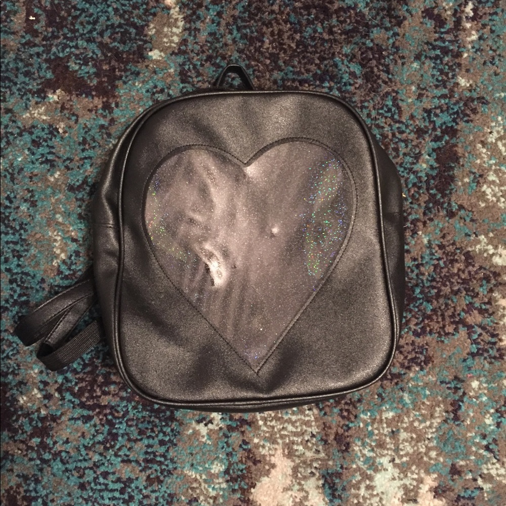 Cute heart backpack ita bag